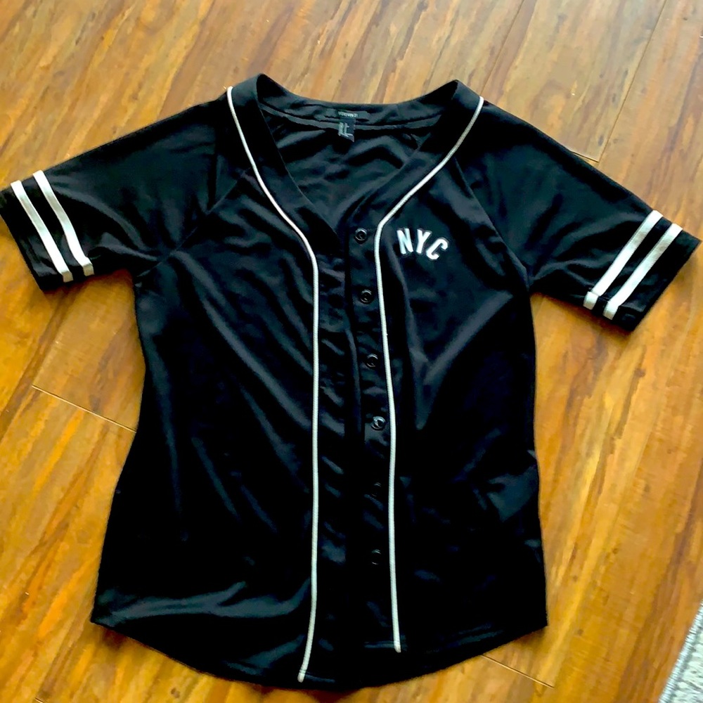 Jersey button up